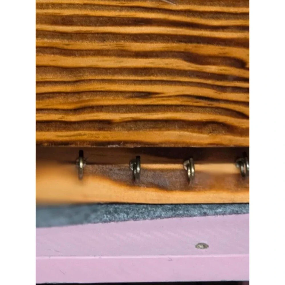 Handmade mail rack